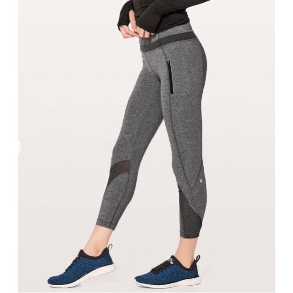 Lululemon Inspire Tight II Mesh Black